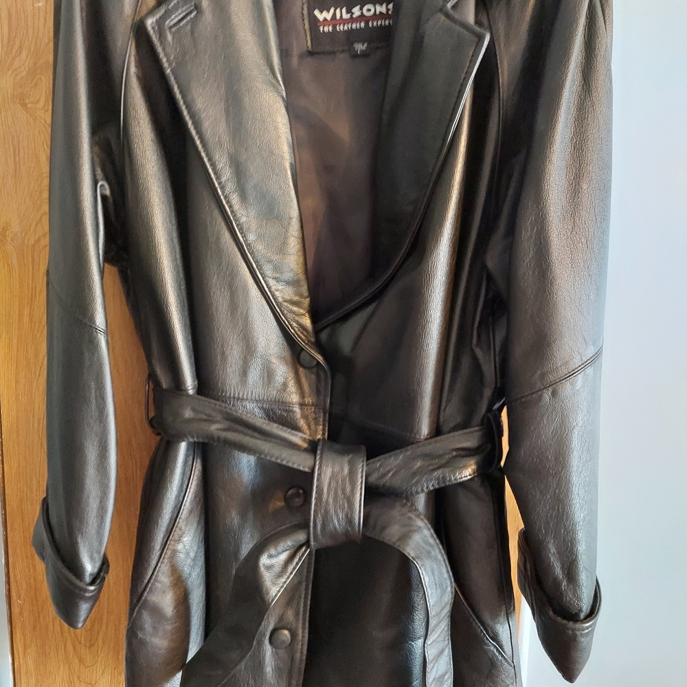 Wilson Women's Black Leather Jacket